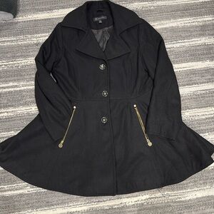 INC International Concepts Wool Blend Coat